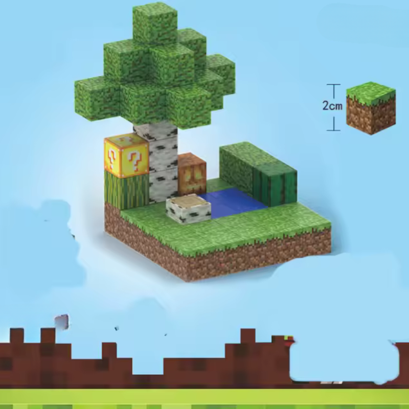 Jardim do Segredo Minecraft | 48PCS