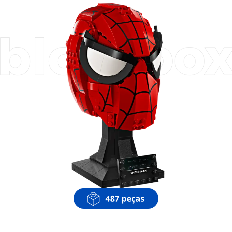 Máscara do Homem-Aranha | 487PCS
