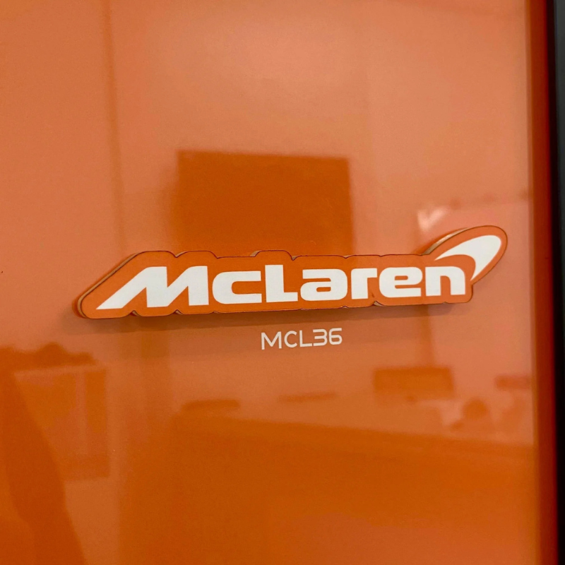Quadro Fórmula 1 McLaren MCL35 - 3 | 50x80cm