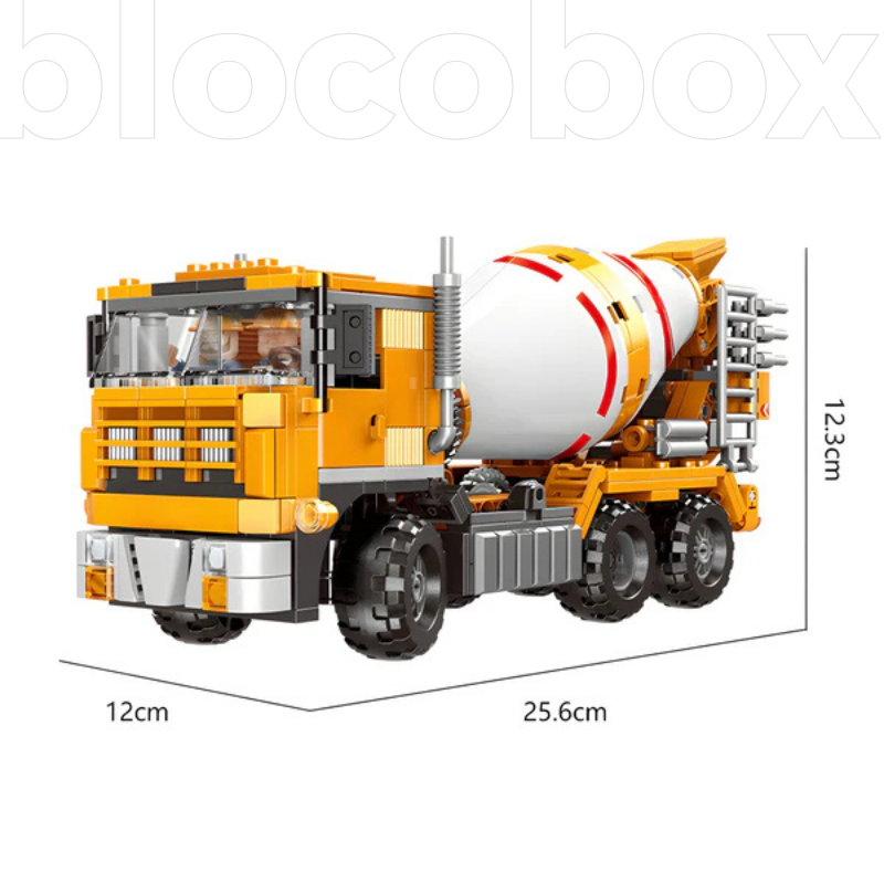 Caminhão Betoneira | 656PCS