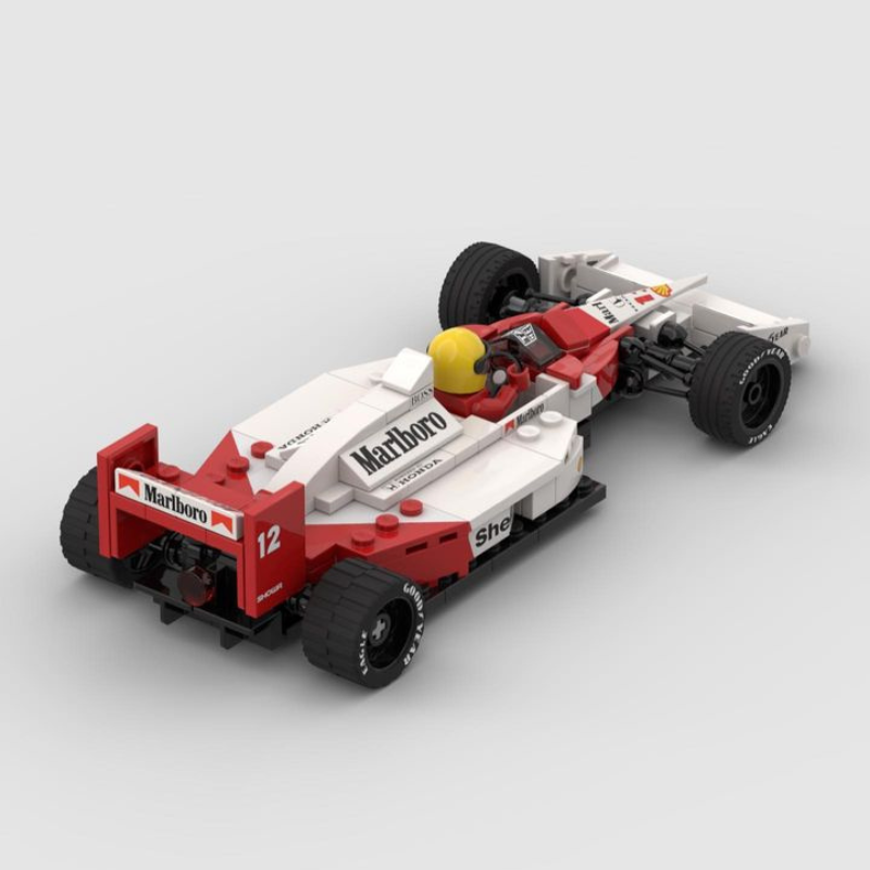 McLaren MP4/4 e Ayrton Senna | BlocoBox Loja Oficial