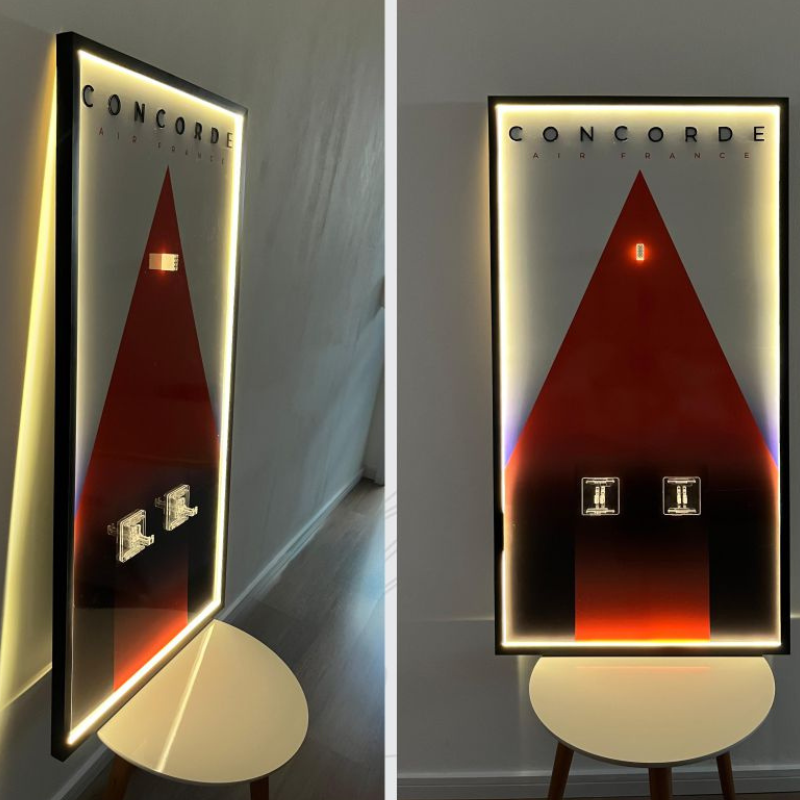 Quadro Concorde 03 | 125x60cm