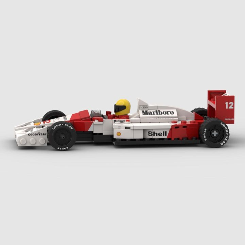 McLaren MP4/4 e Ayrton Senna | BlocoBox Loja Oficial