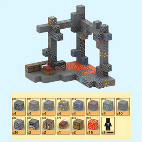 Antigas Ruinas Minecraft | 128PCS