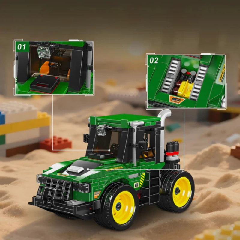 Trator Agrícola | 472PCS