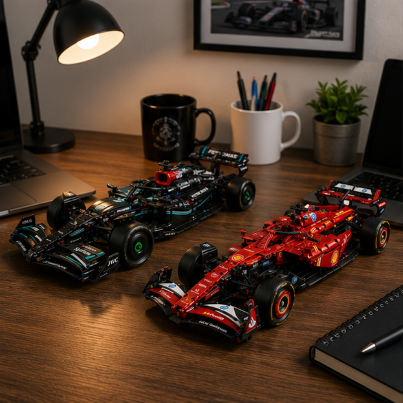 Fórmula 1 Ferrari SF-24 + Mercedes W14 | COMBO