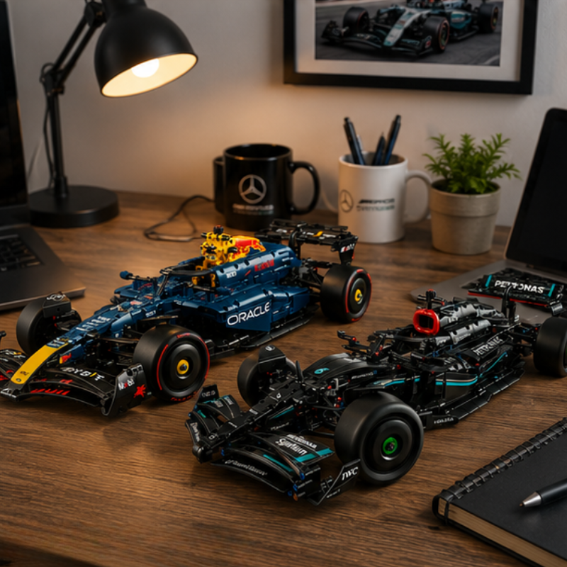 Fórmula 1  Mercedes W14 + Red Bull RB20 | COMBO