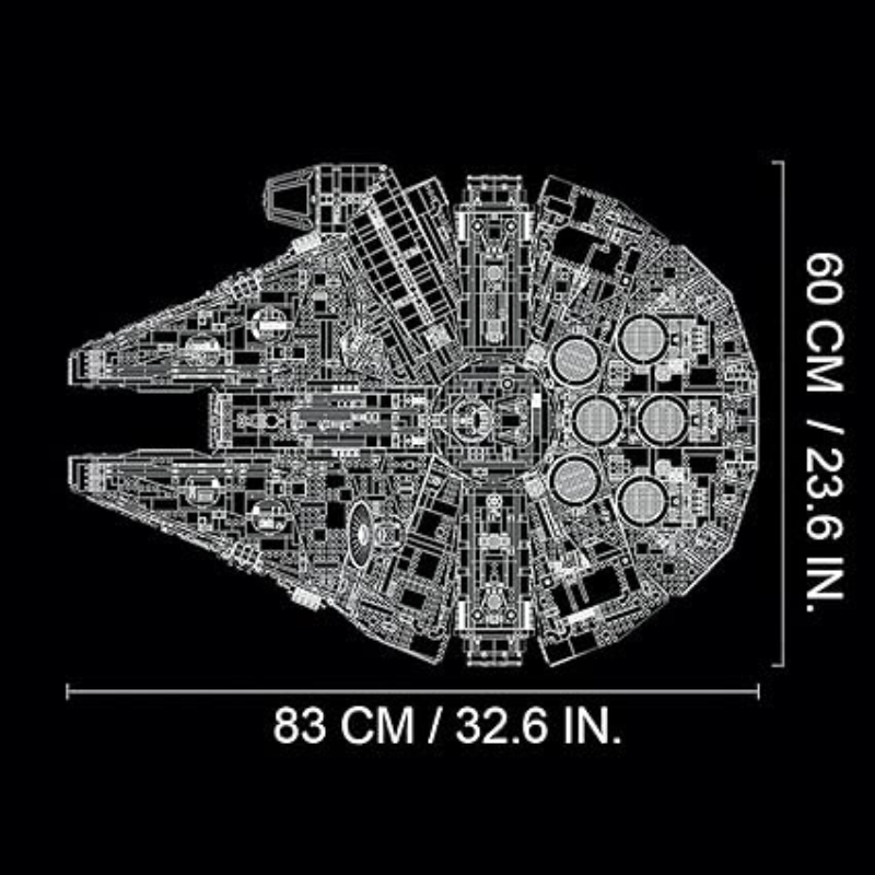 A Millennium Falcon | 1381PCS