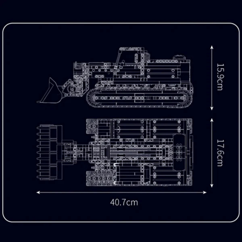 Carregadeira de Esteira | 1422PCS