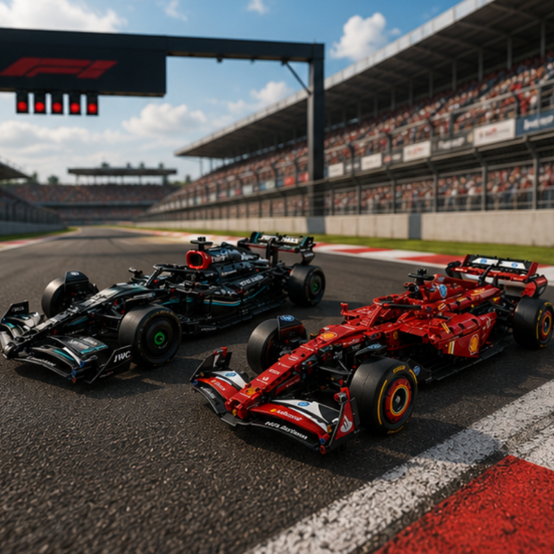 Fórmula 1 Ferrari SF-24 + Mercedes W14 | COMBO