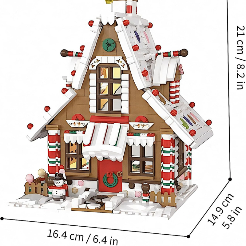 Casa de Gengibre de Natal | 1455PCS