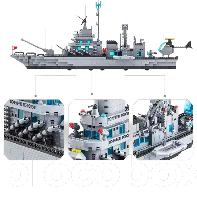 Navio de Guerra | 1560PCS