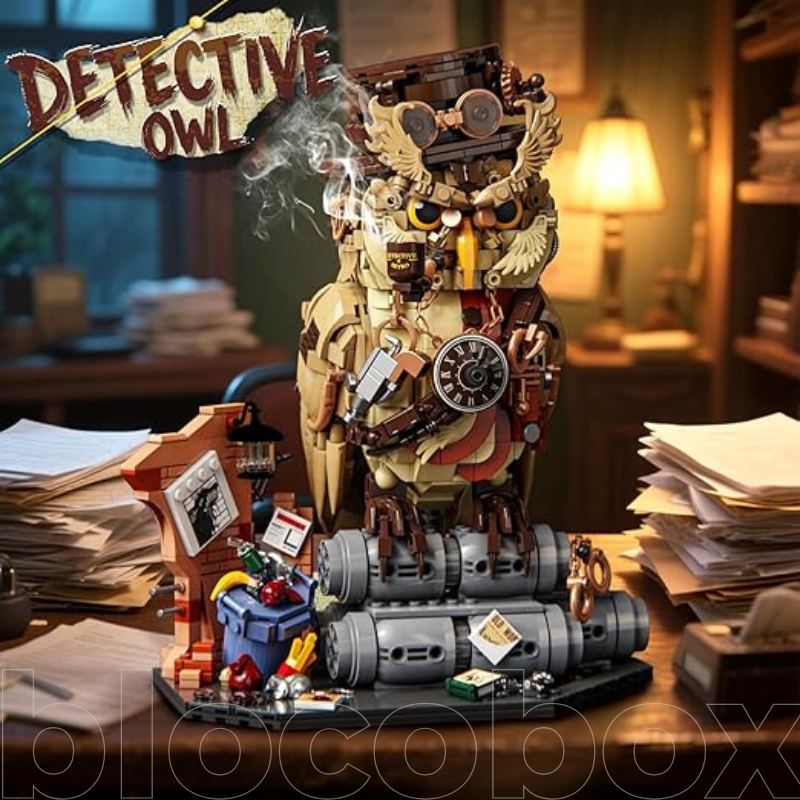 Coruja Detetive | 1286PCS