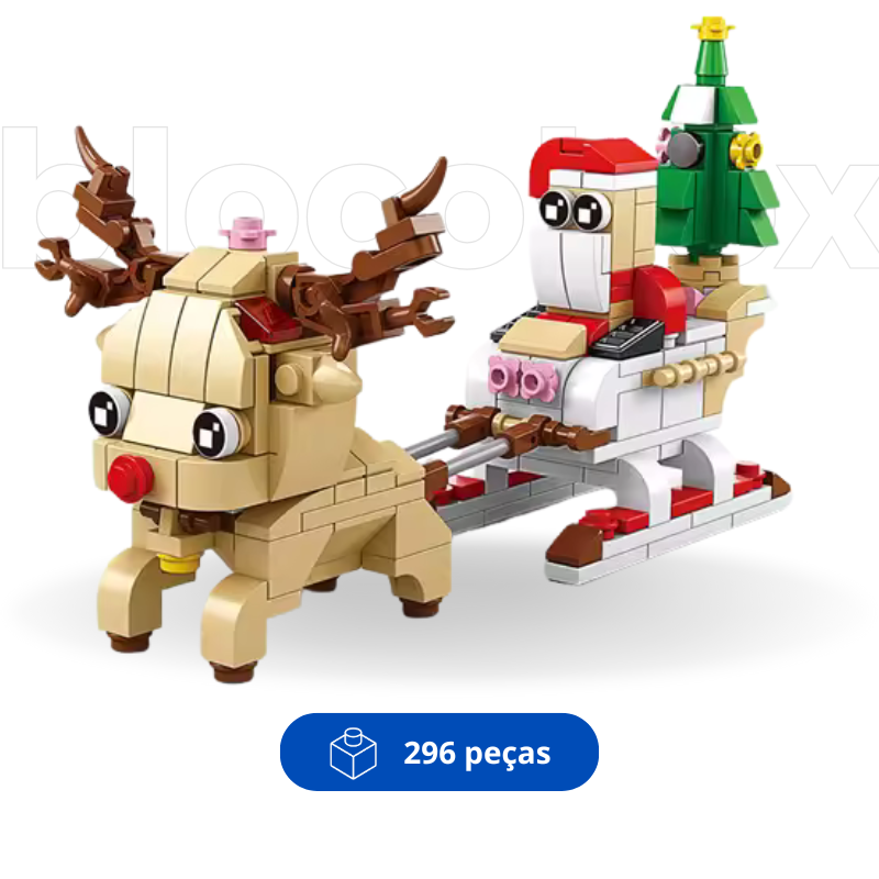 Mini Rena Papai Noel | 296PCS