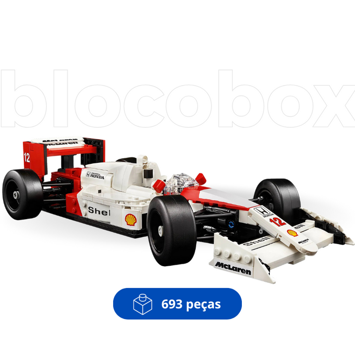 Fórmula 1 McLaren MP4/4 e Piloto | 693PCS